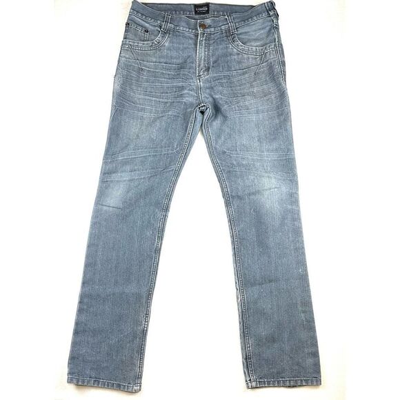 G-Star Raw Denim Jeans (GS3301) Y2K Embroidered Pockets Mens 34 x 33 Read - Picture 2 of 12